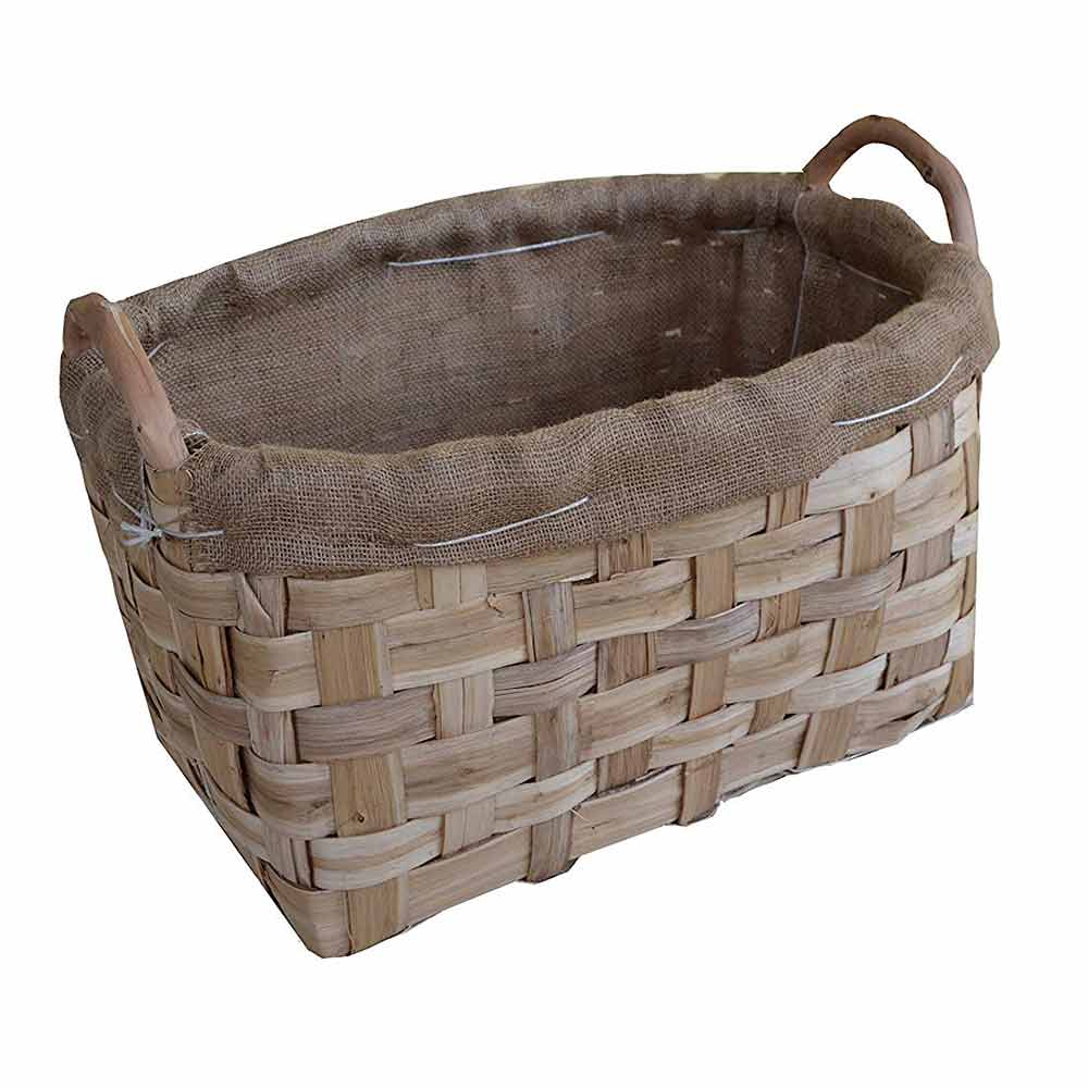 Porta legna e pellet portalegno con sporta cesto cesta e cestino