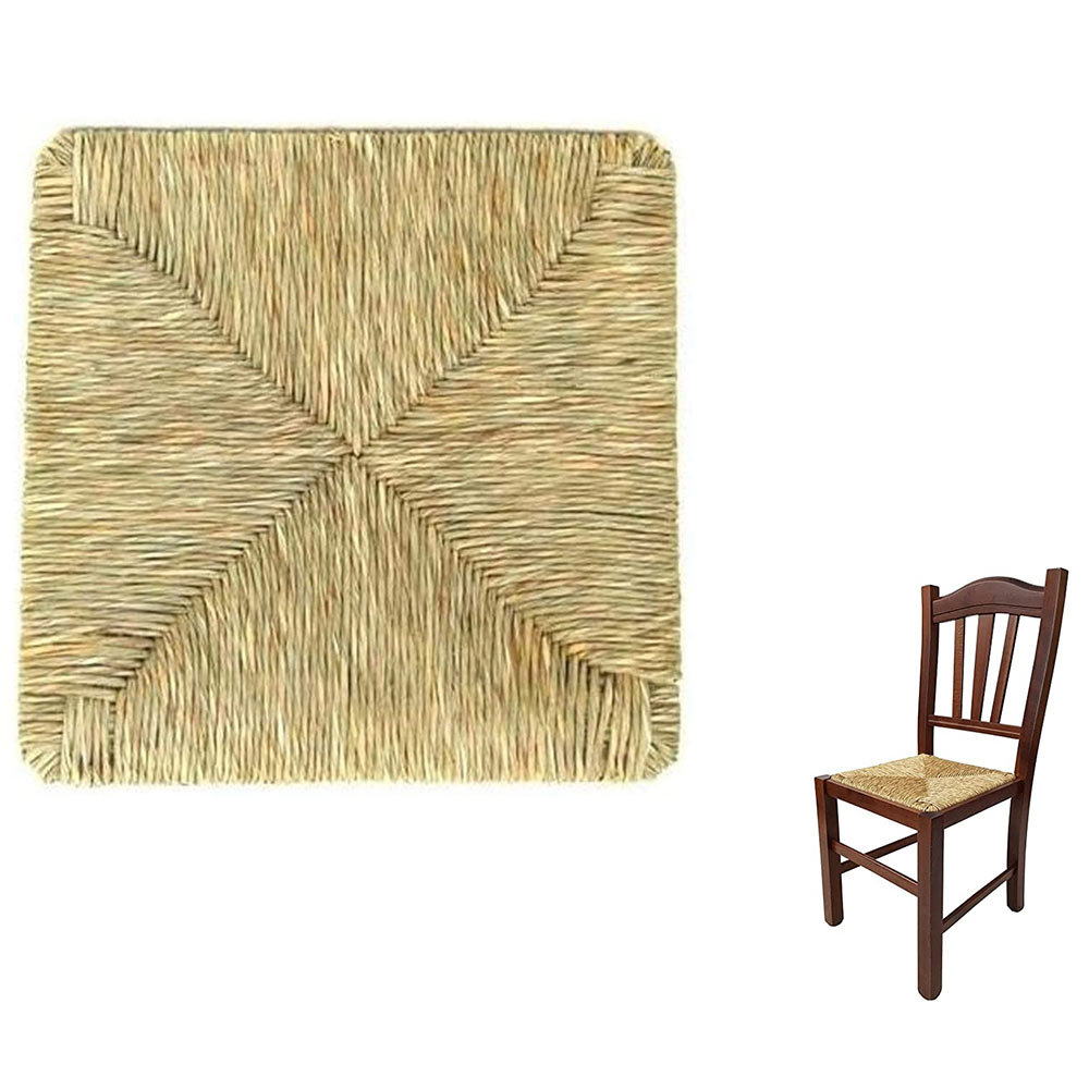 Ricambio in paglia palustre per sedia in legno silvana 427.
