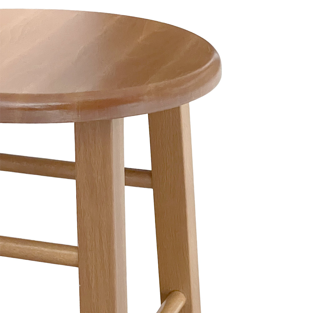 SGABELLO SNACK PAGLIA NOCE GIAQUINTO RINFORZATO