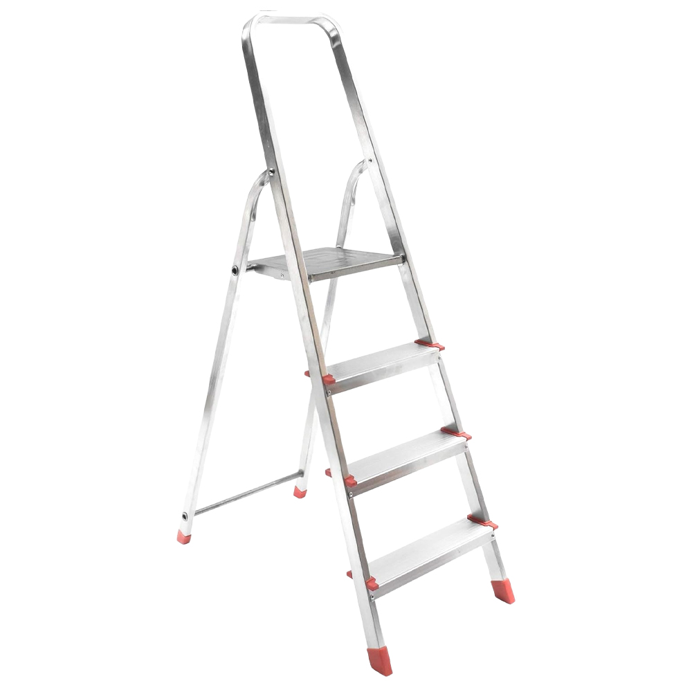 Scala pieghevole scab in alluminio 4 gradini 47 x 79 x 147,5 cm fai - da - te .